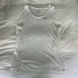 MENS NIKE WHITE TANK [S]